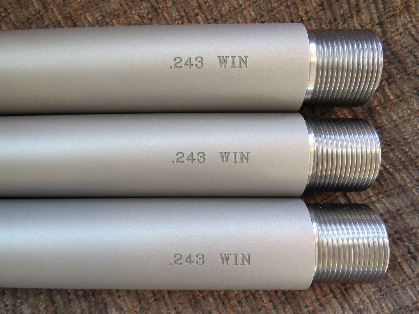 Sand or Bead blasting stainless steel